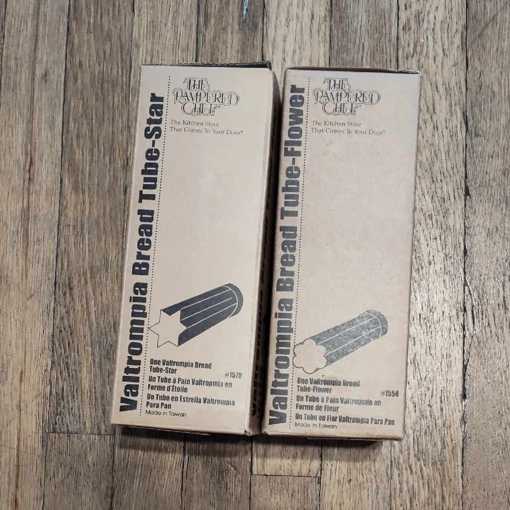 The Pampered Chef Valtrompia Redtube Flower And Star New In Package